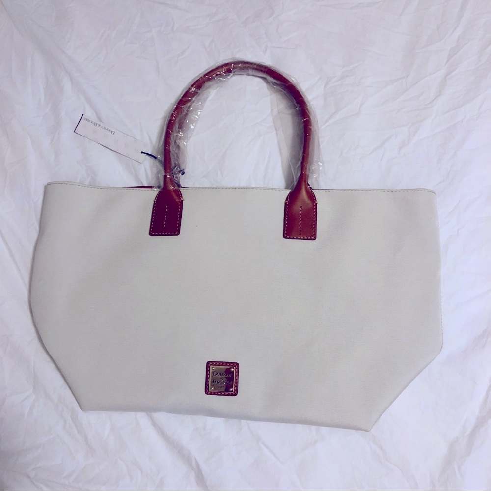 Dooney & Bourke Medium Russel Tote White NWT